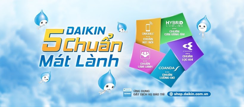 Các công nghệ nổi bật mang lại uy tín cho điều hòa Daikin. Các công nghệ nổi bật mang lại uy tín cho điều hòa Daikin.