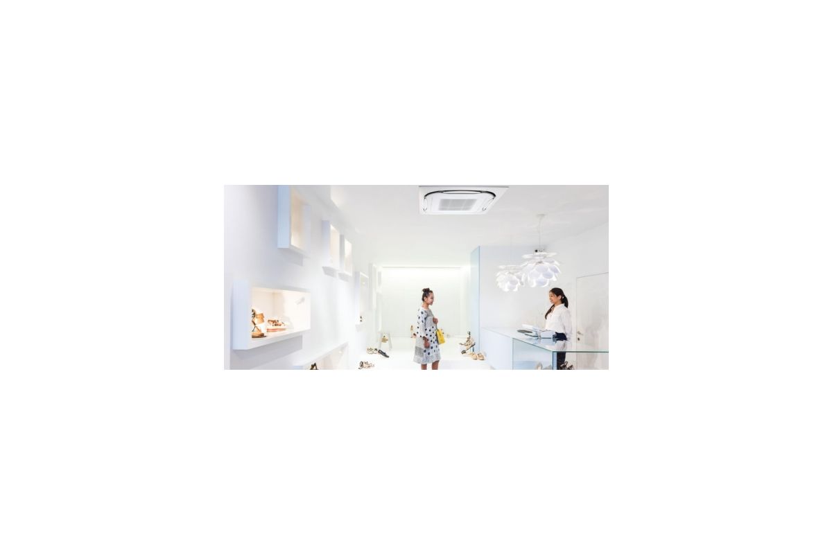 Giải pháp điều hòa hiệu quả cho không gian vừa và nhỏ: Điều hòa cassette âm trần 24000BTU