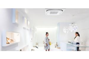 Giải pháp điều hòa hiệu quả cho không gian vừa và nhỏ: Điều hòa cassette âm trần 24000BTU