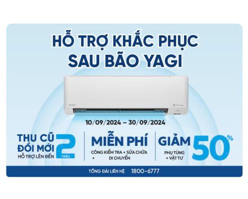 Chương Tr&igrave;nh Hỗ Trợ Kh&aacute;ch H&agrave;ng Sau B&atilde;o Yagi