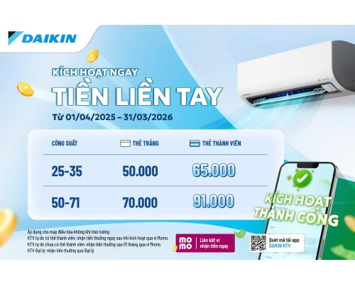 Chương Tr&igrave;nh Thưởng &ldquo;K&iacute;ch Hoạt H&ocirc;m Nay, Nhận Tiền Liền Tay&rdquo;