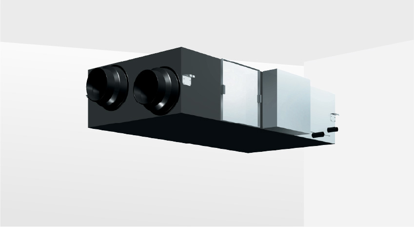 Hệ thống thông gió thu hồi nhiệt với dàn giãn nở trực tiếp (DX coil) và bộ tạo ẩm - VKM series VRV Indoor