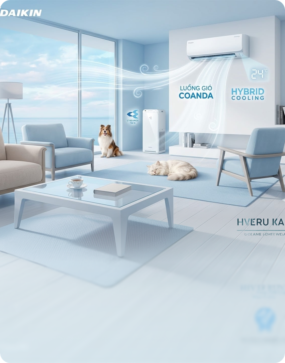 Điều hòa 1 chiều Inverter FTKM