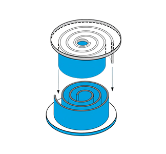 M&aacute;y n&eacute;n xoắn ốc <br>(scroll) mới