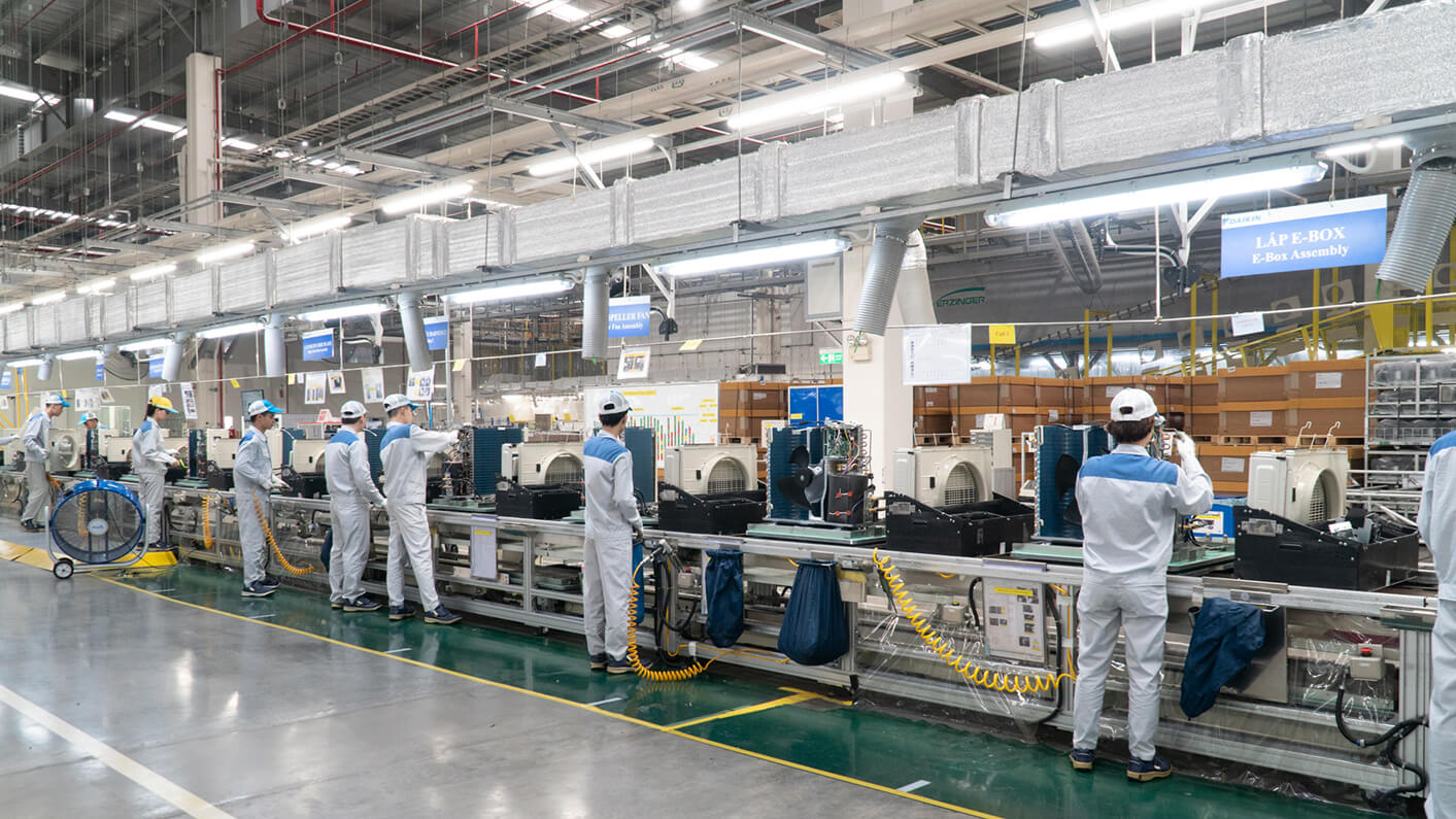 Toàn cảnh nhà máy